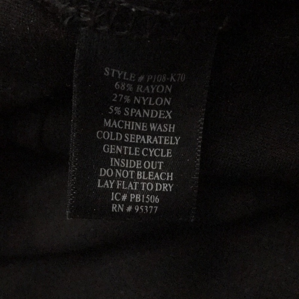 SANCTUARY Black Pull On Pants Size Medium - Picture 6 of 8